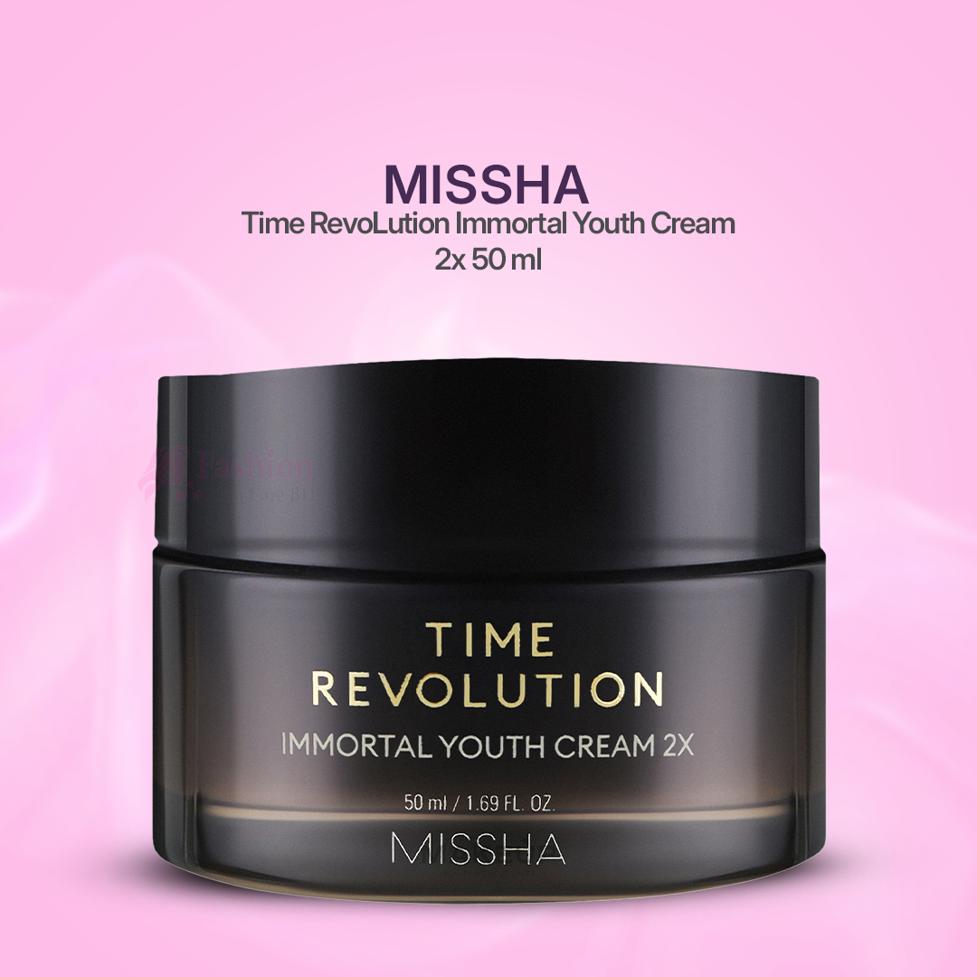 Missha-Time-RevoLution-Immortal-Youth-Cream-2x-50-ml Missha Time RevoLution Immortal Youth Cream 2x 50 ml - Image 1