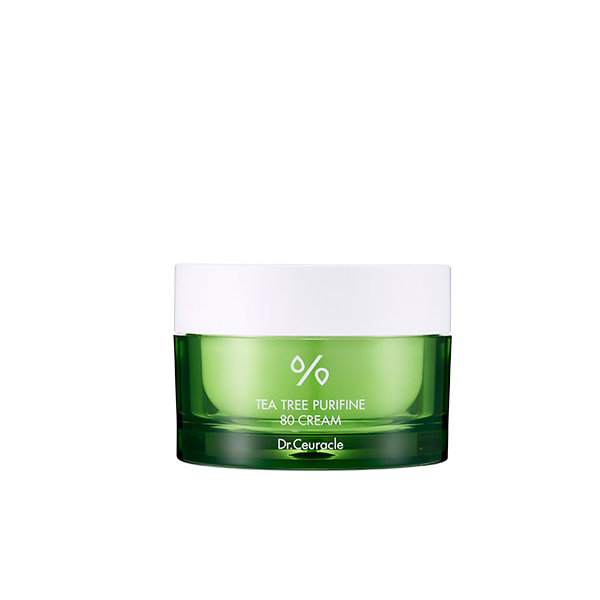 ea1d20480fadb206ff0493b31485eabd Dr. Ceuracle – Tea Tree Purifine 80 Cream 50g - Image 1