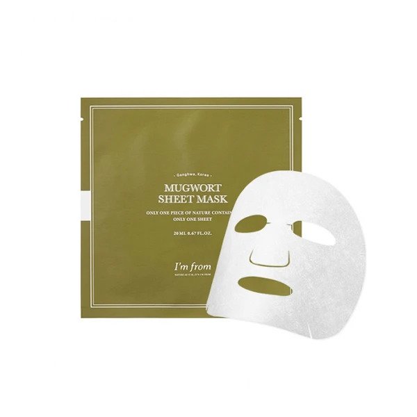 ezgif-4-54abbaf09d7c I’M FROM Mugwort Sheet Mask 23ml - Image 1