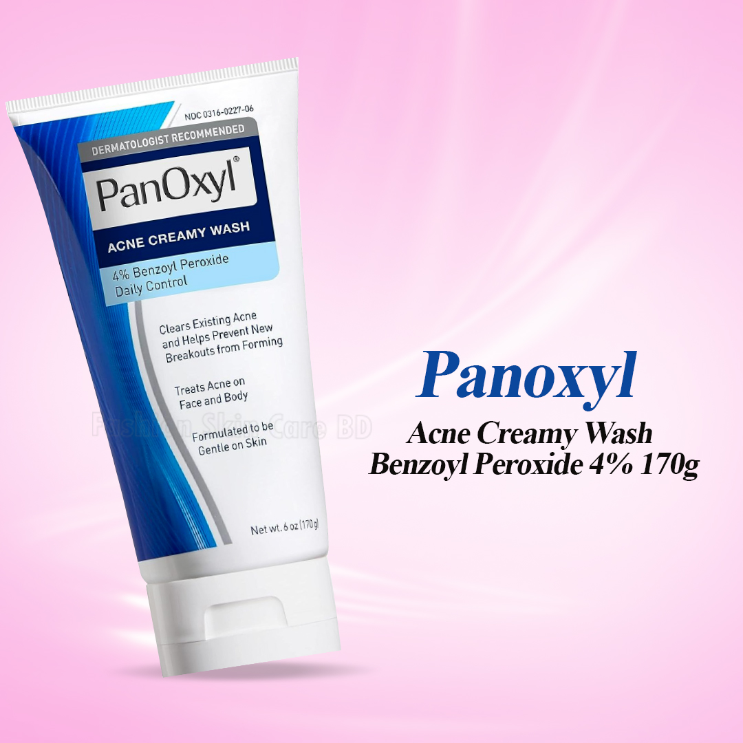 Panoxyl Acne Creamy Wash Benzoyl Peroxide 4% 170g Panoxyl Acne Creamy Wash Benzoyl Peroxide 4% 170g - Image 1
