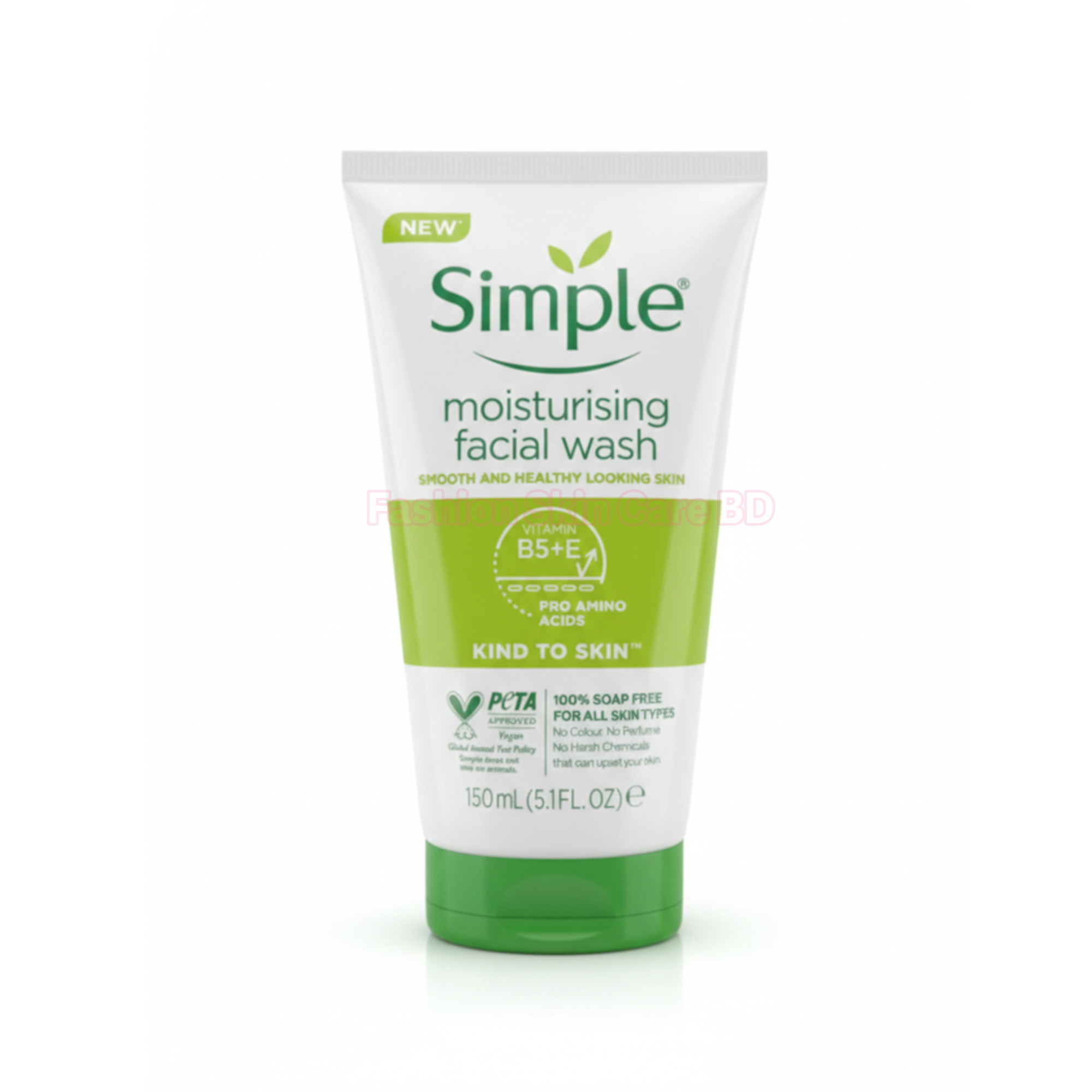 SIMPLE MOISTURIZE FACIAL WASH Simple Moisturising Facial Wash 150ml - Image 1