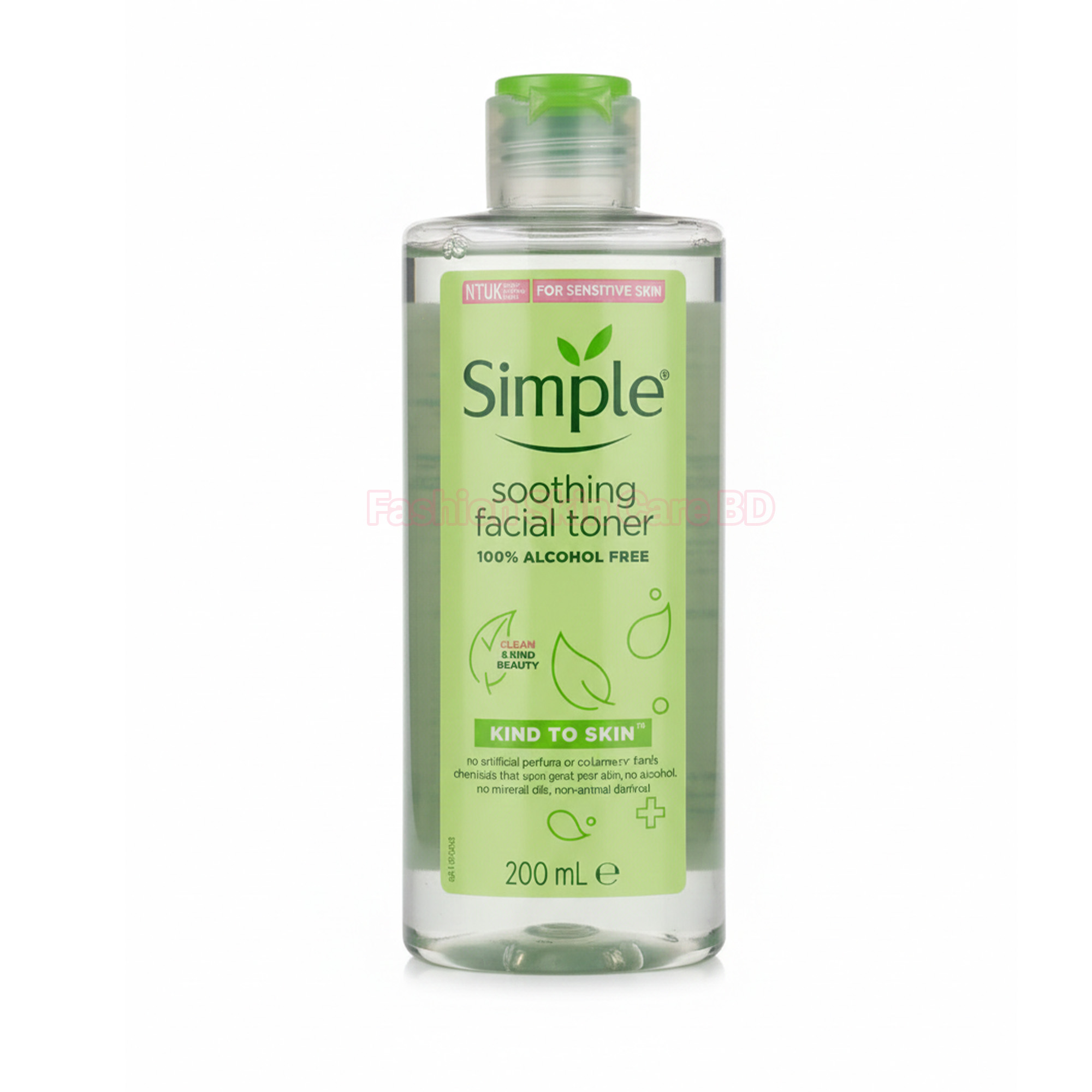 soothing facial toner Simple Kind To Skin Soothing Facial Toner 200ml - Image 1