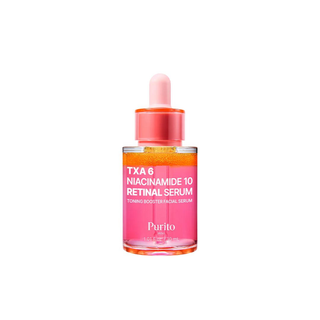 934f882fd82a5d290b2856de58b115bc (1) PURITO SEOUL TXA 6 Niacinamide 10 Retinal Serum 30ml - Image 1